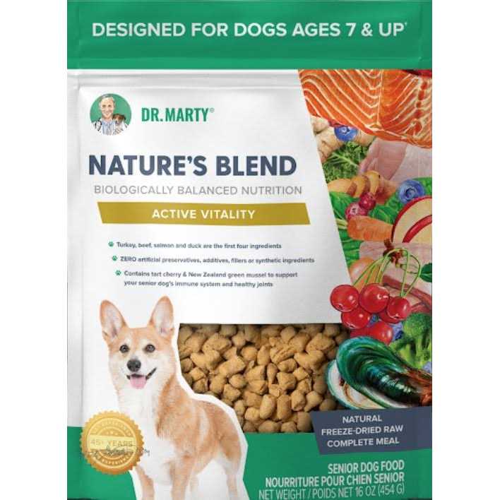 Dr. Marty Nature’s Blend Active Vitality Freeze Dried Raw Dog Food