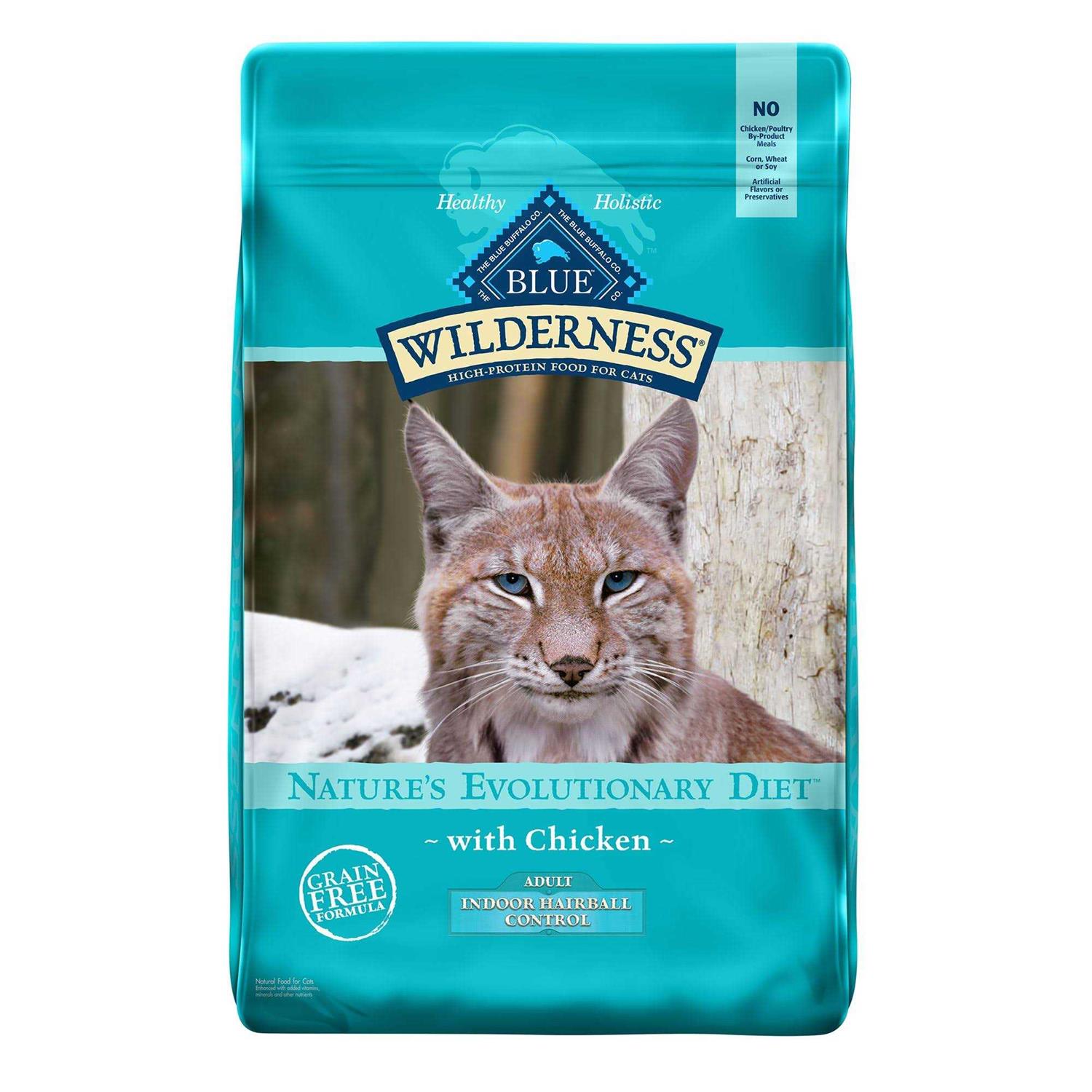 Blue Wilderness Indoor Hairball Control Cat Dry Food