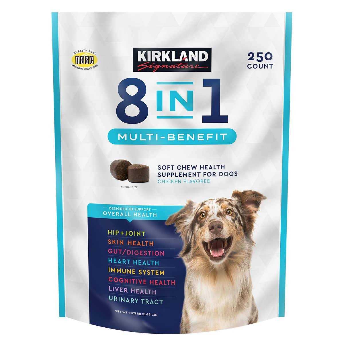 Kirkland Signature 8 in 1 Multi Benefit Soft Chew for Dogs