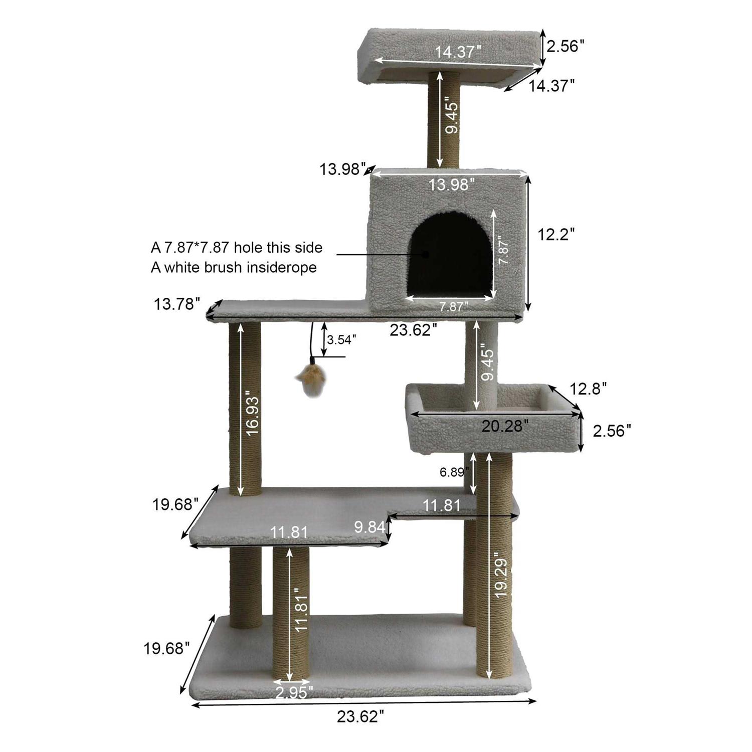 EveryYay Lookout Loft 5-Level Cat Tree