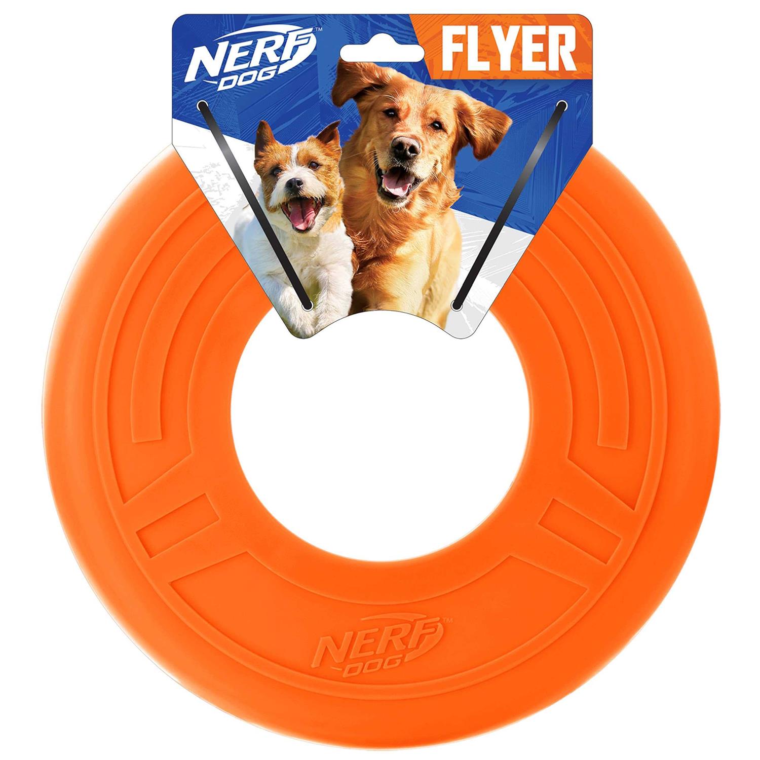 Nerf Atomic Flyer Dog Toy