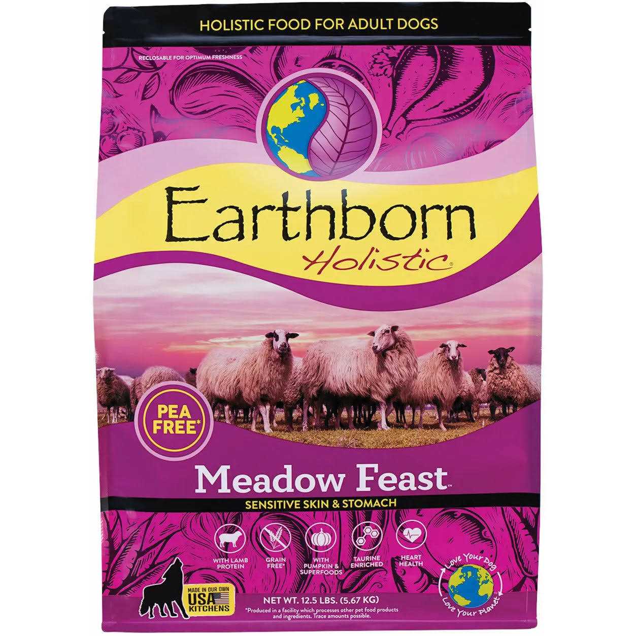 Earthborn Holistic Grain Free Meadow Feast Dog Food