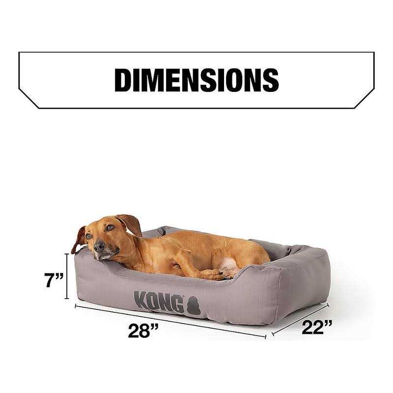 Kong 4-Sided Cuddler Dog Bed