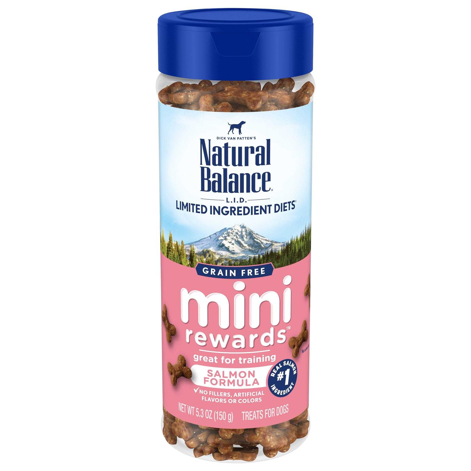 Natural Balance Mini Rewards Treats 5.3oz Salmon