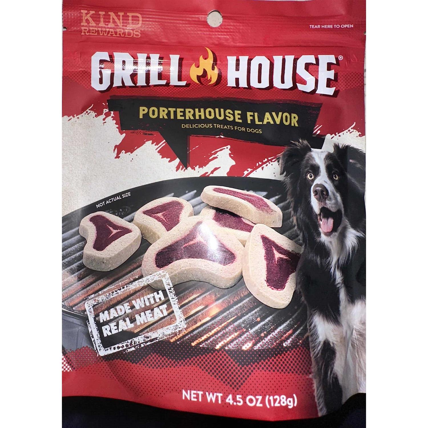 Kind Rewards Grill House Porterhouse Flavor Dog Treats