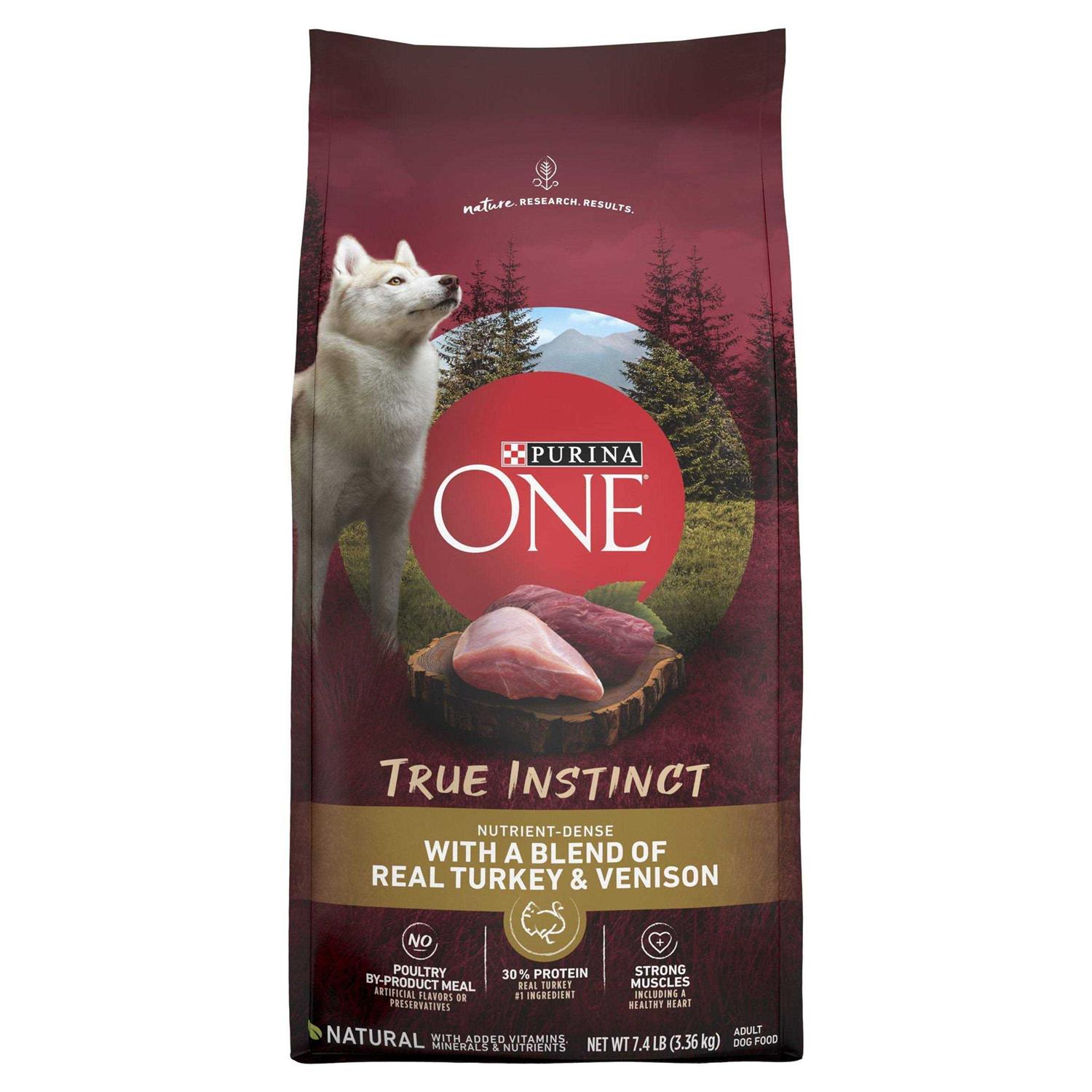 Purina ONE Real Turkey & Venison True Instinct Dry Dog Food
