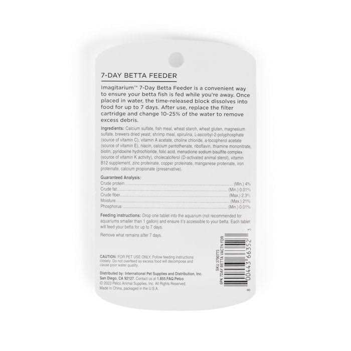 Imagitarium 7-day Vacation Feeder