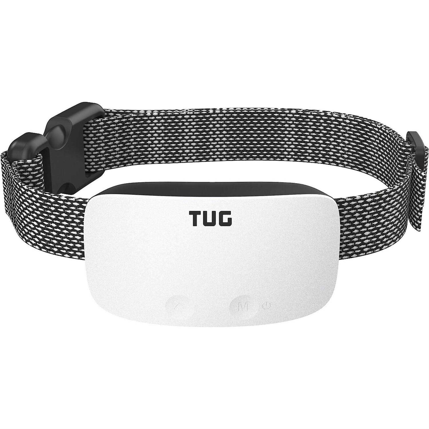 Tug Bark Collar Color Black/White