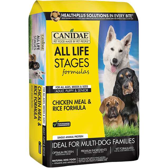 CANIDAE All Life Stages Chicken Meal & Rice Formula Dry Dog Food, 40-lb bag