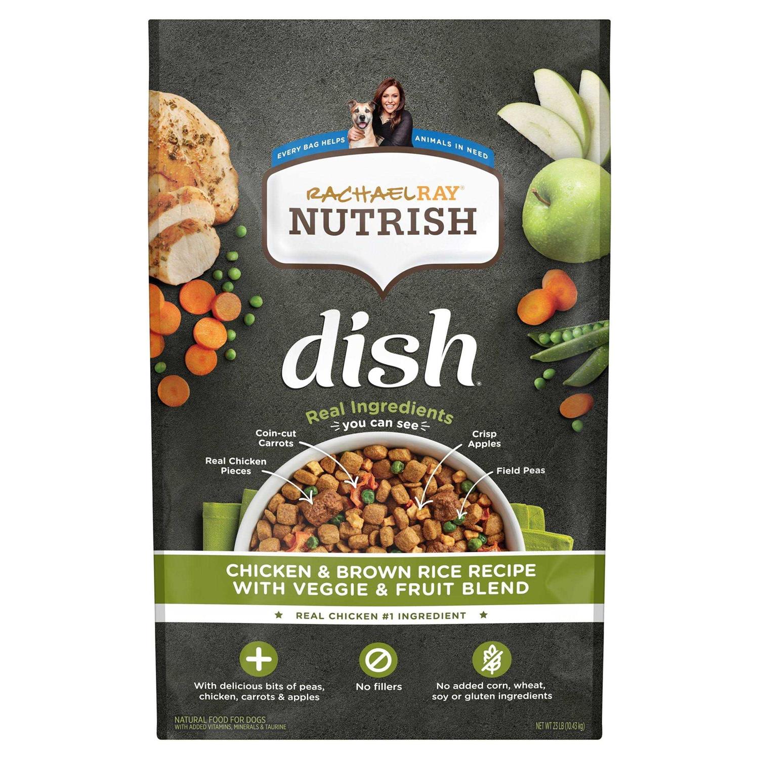 Rachael Ray Nutrish Dish Brown Rice Dog Food