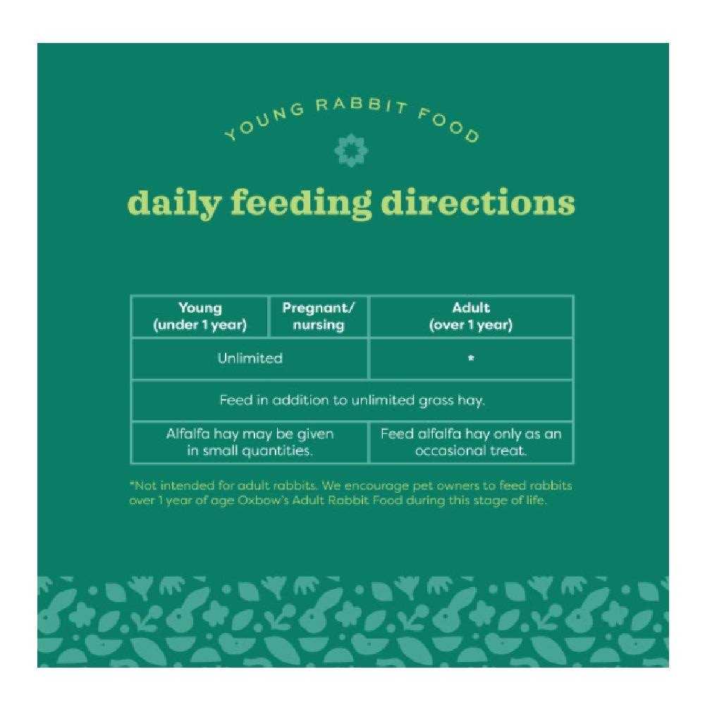 Oxbow Simple Harvest Young Rabbit Food