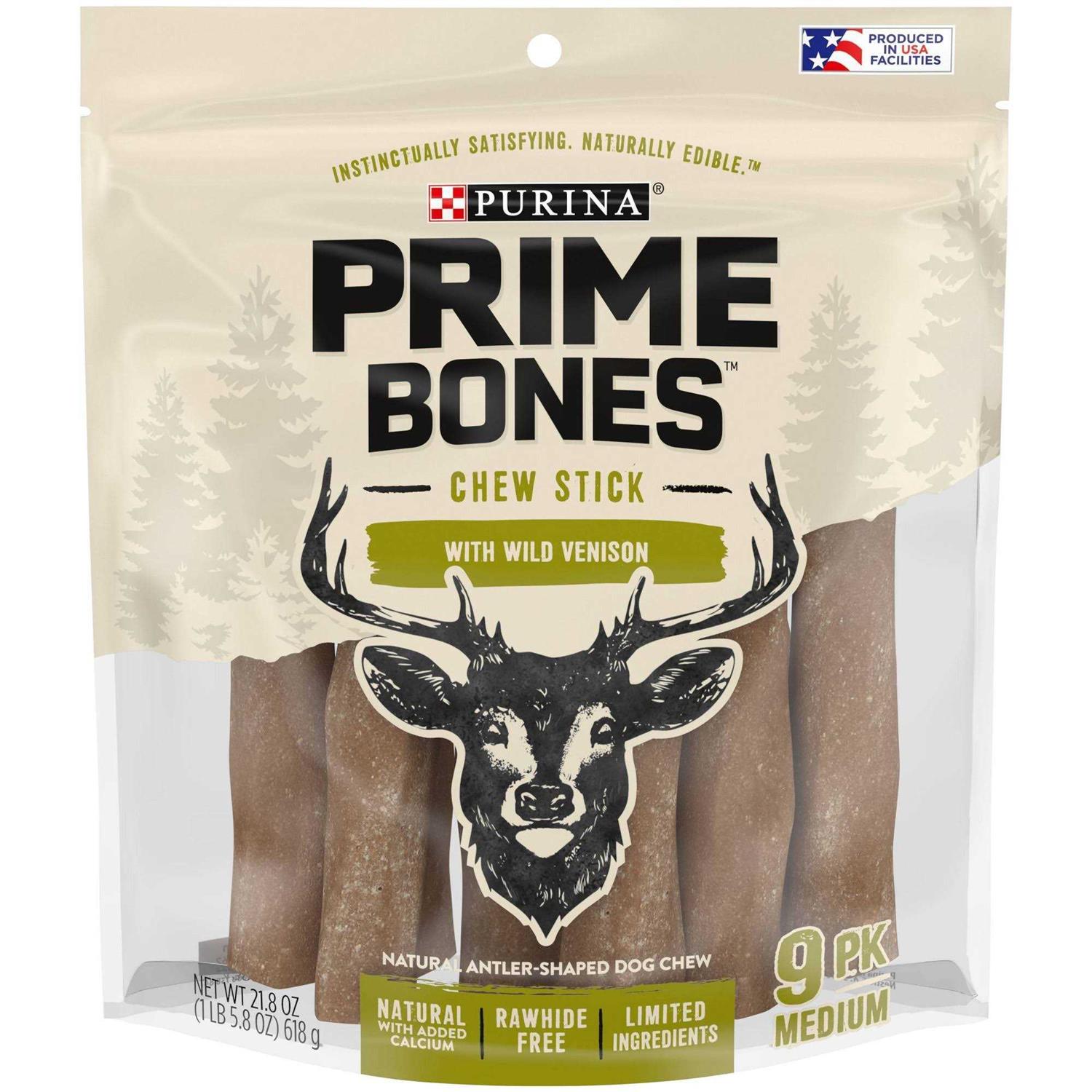 Prime Bones Purina Wild Venison Dog Chew