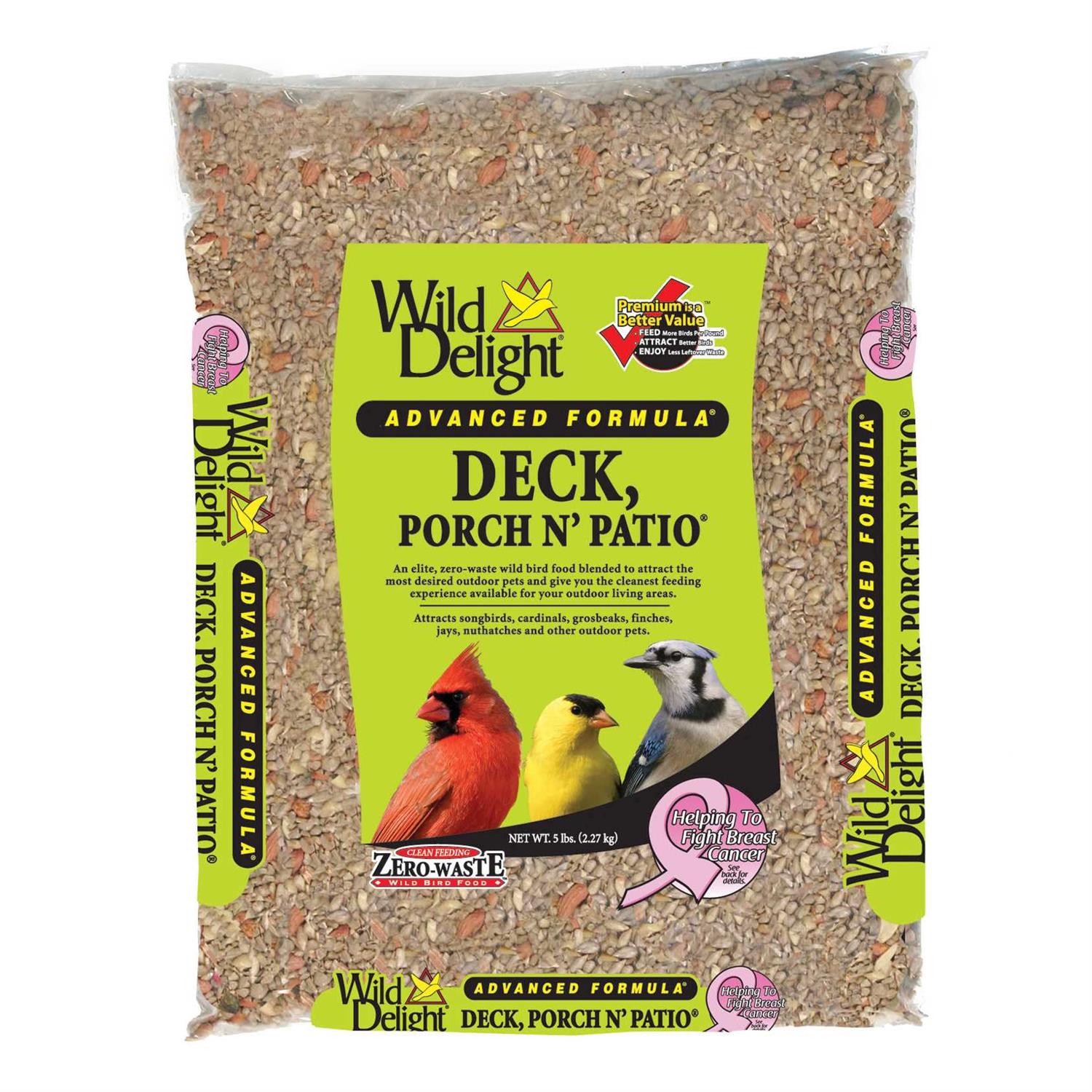Wild Delight Deck Porch N’ Patio Bird Seed