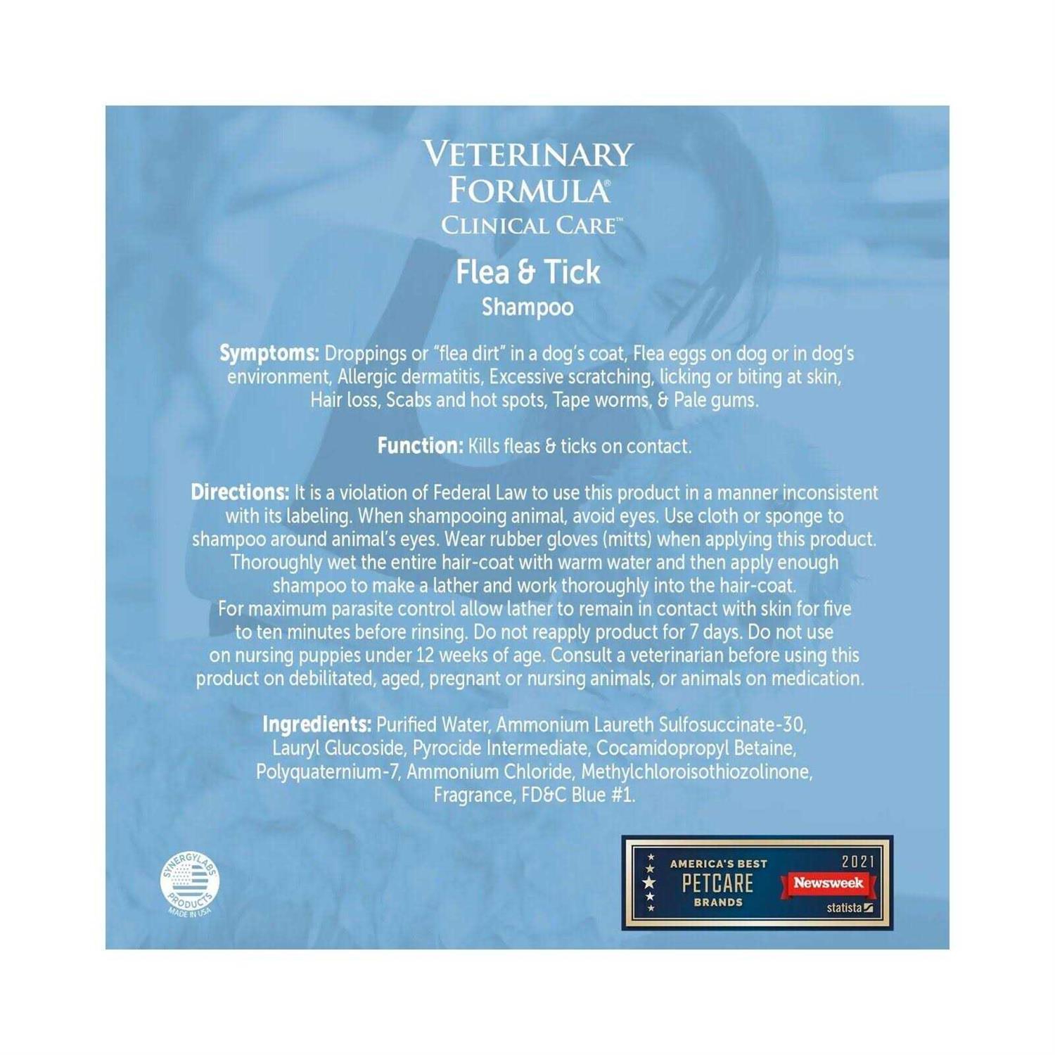 Veterinary Formula Clinical Care Flea and Tick Shampoo