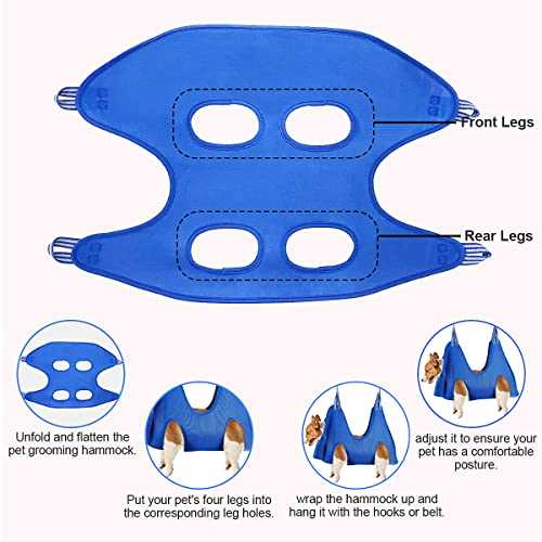 NetCan Pet Grooming Hammock Harness