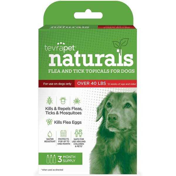 TevraPet Naturals Flea & Tick Collar for Dogs