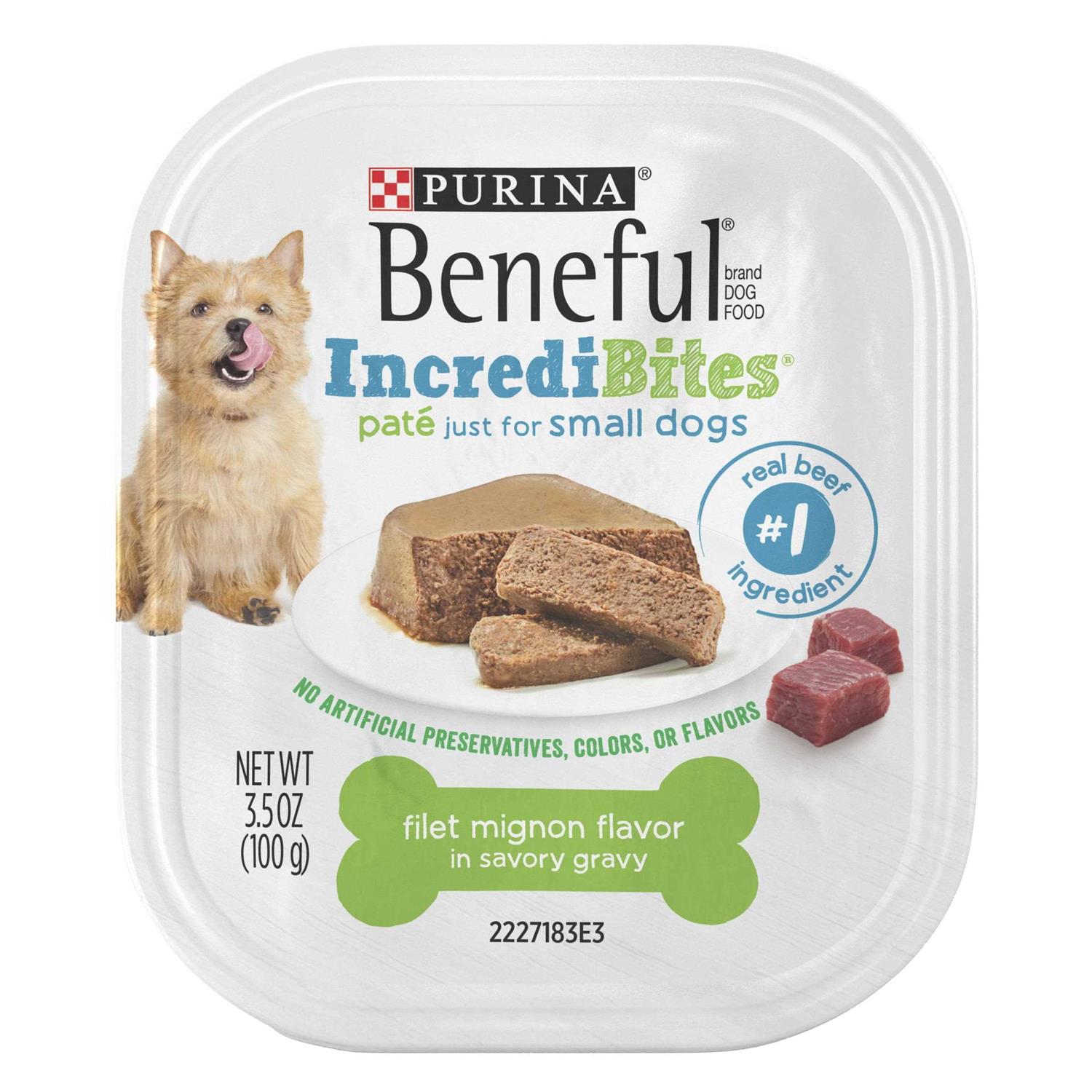 Beneful IncrediBites Pate Small Wet Dog Food