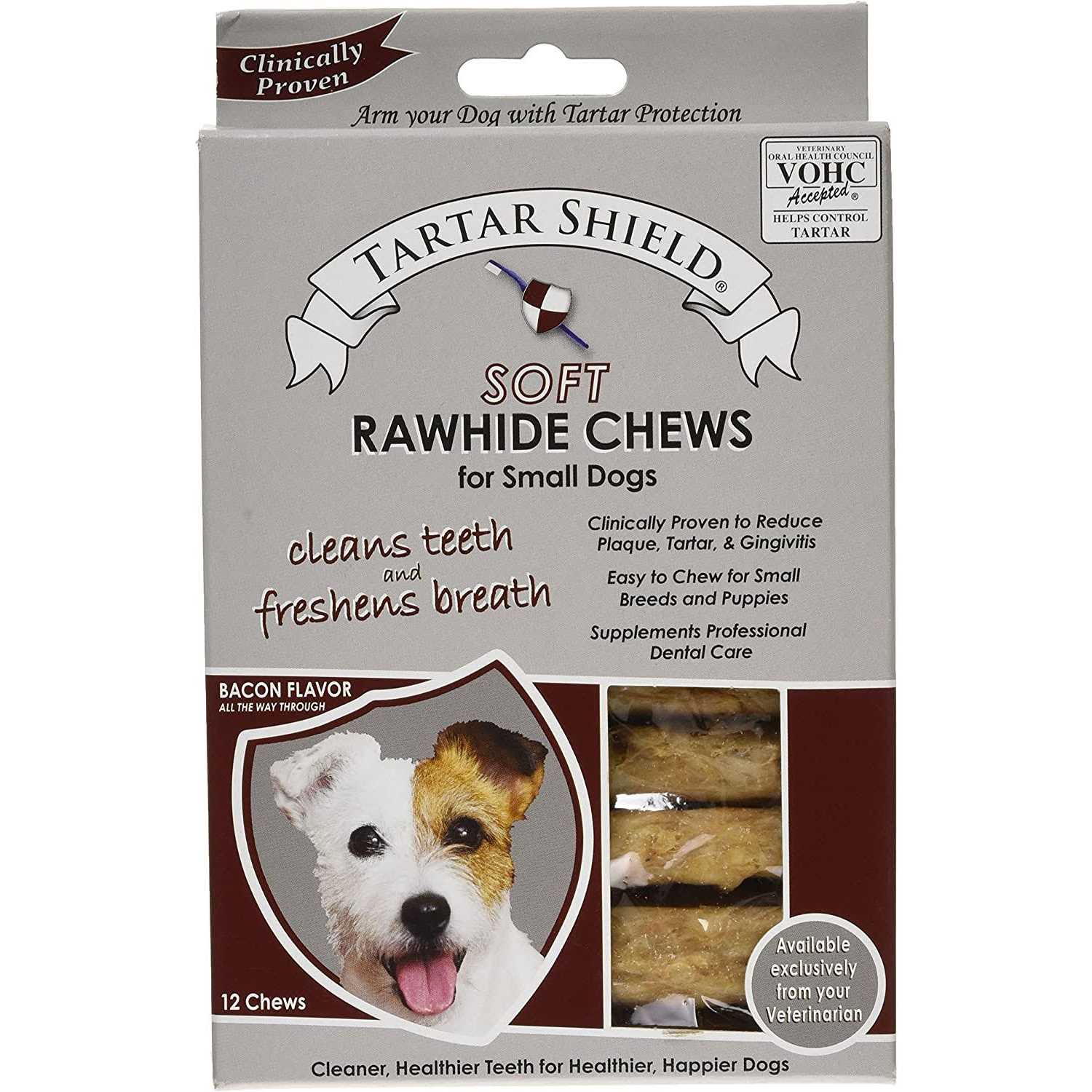 Tartar Shield Soft Rawhide Chews Dogs