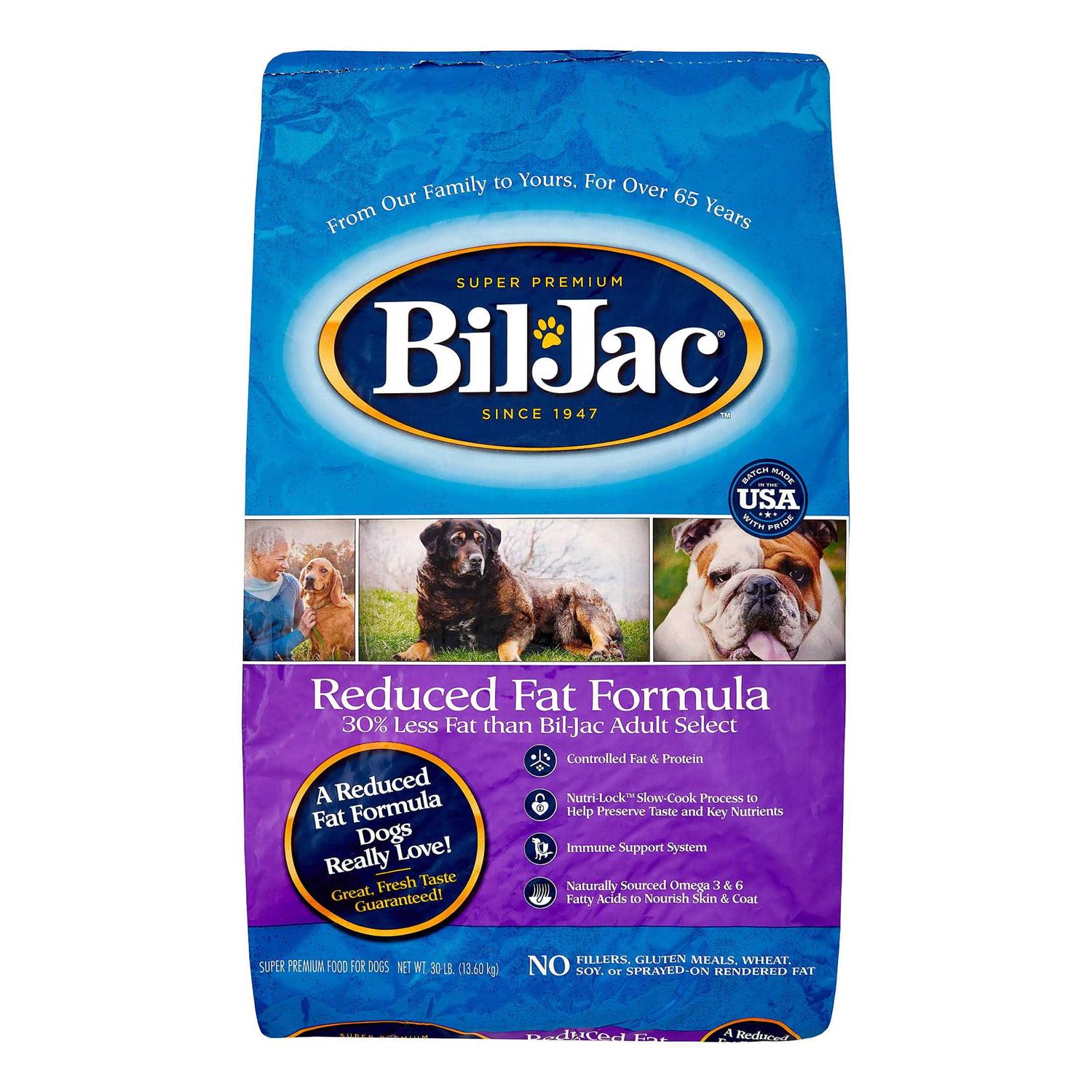 Bil-Jac Reduced Fat Dry Dog Food