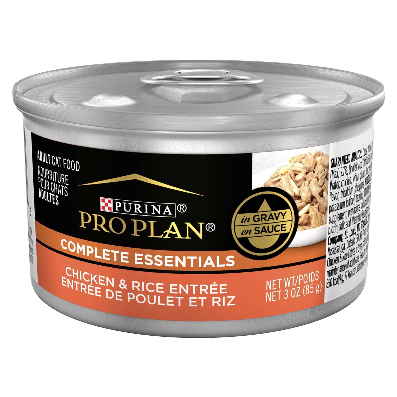 Purina Pro Plan Cheese Entree in Gravy Cat Food