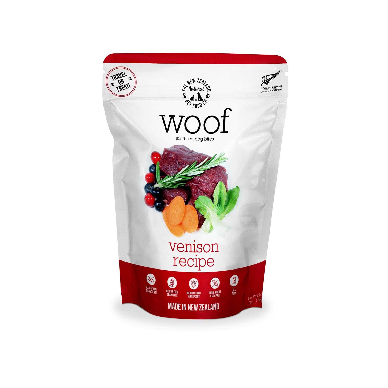 Woof Venison Air Dried Food