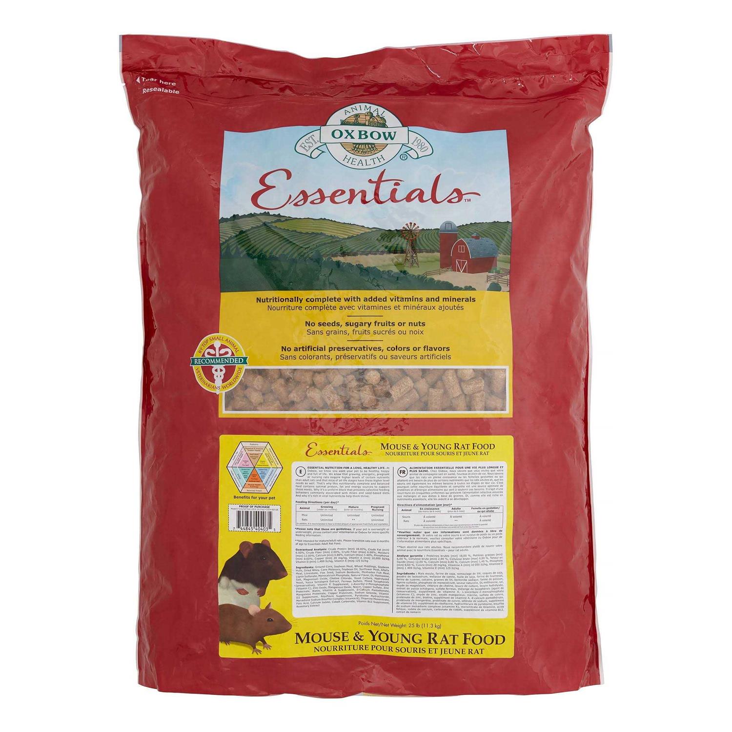 Oxbow Essentials Rat Food