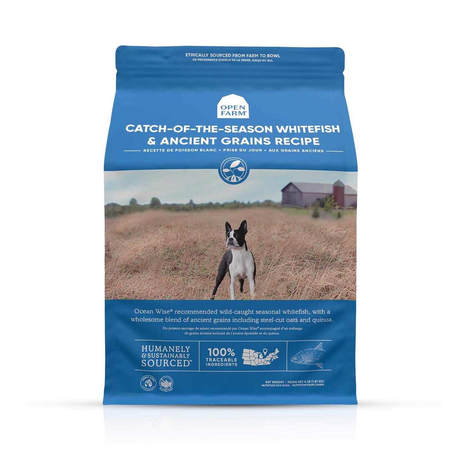 Open Farm Catch of the Season Whitefish & Ancient Grains Dry Dog Food
