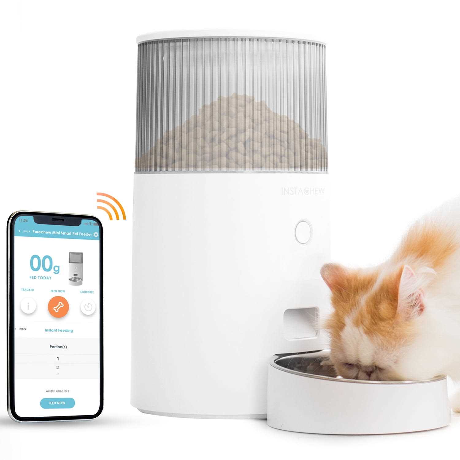 Instachew Purechew Mini Smart Automatic Pet Feeder