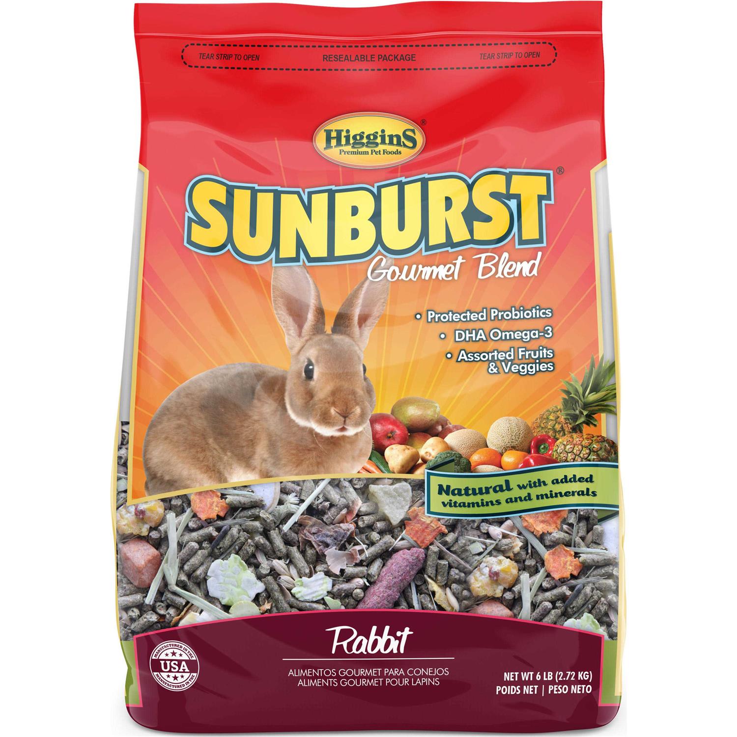 Higgins Sunburst Gourmet Rabbit Food