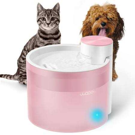 Wopet Pet Dog Cat Water Fountains Dispenser