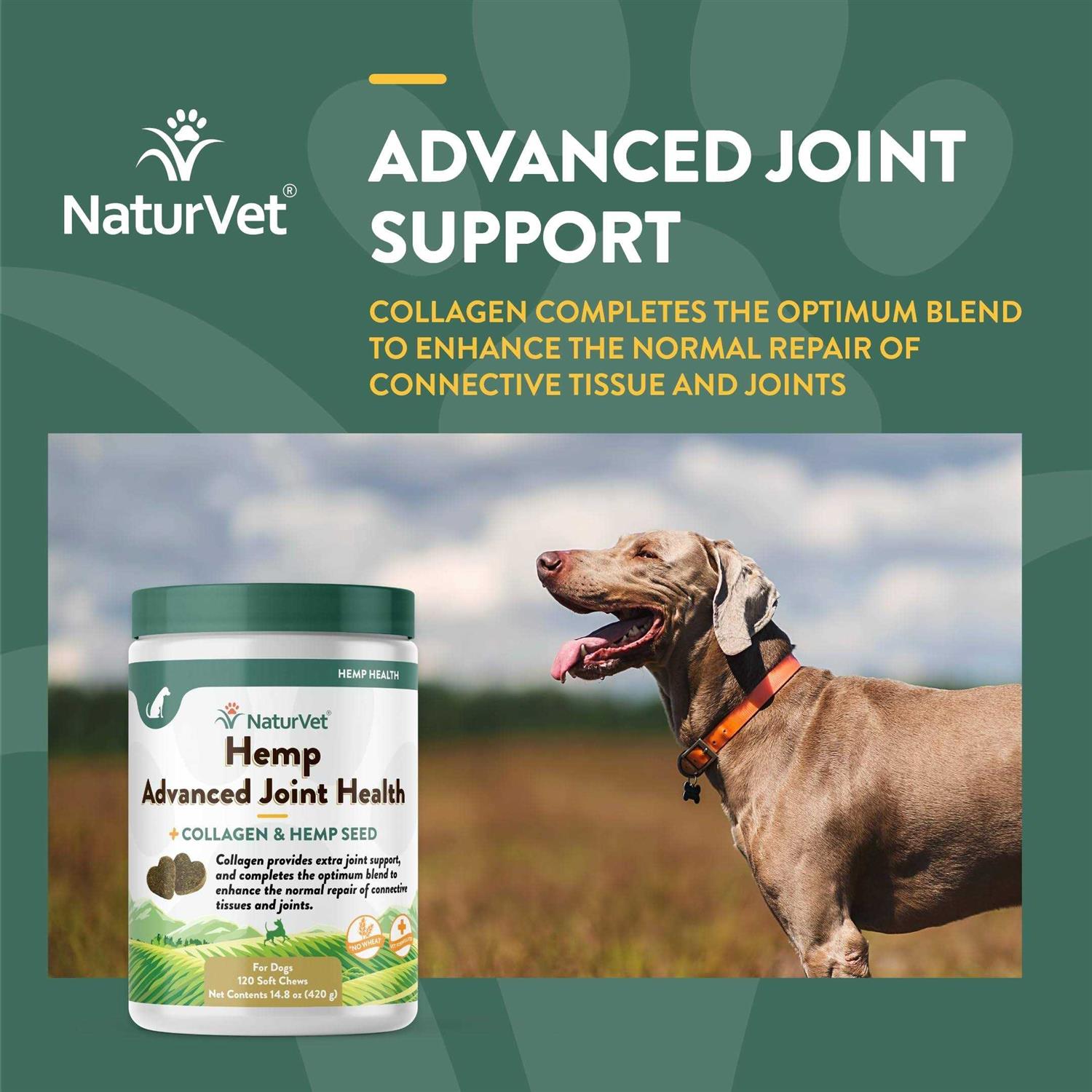 NaturVet Hemp Advanced Joint Health