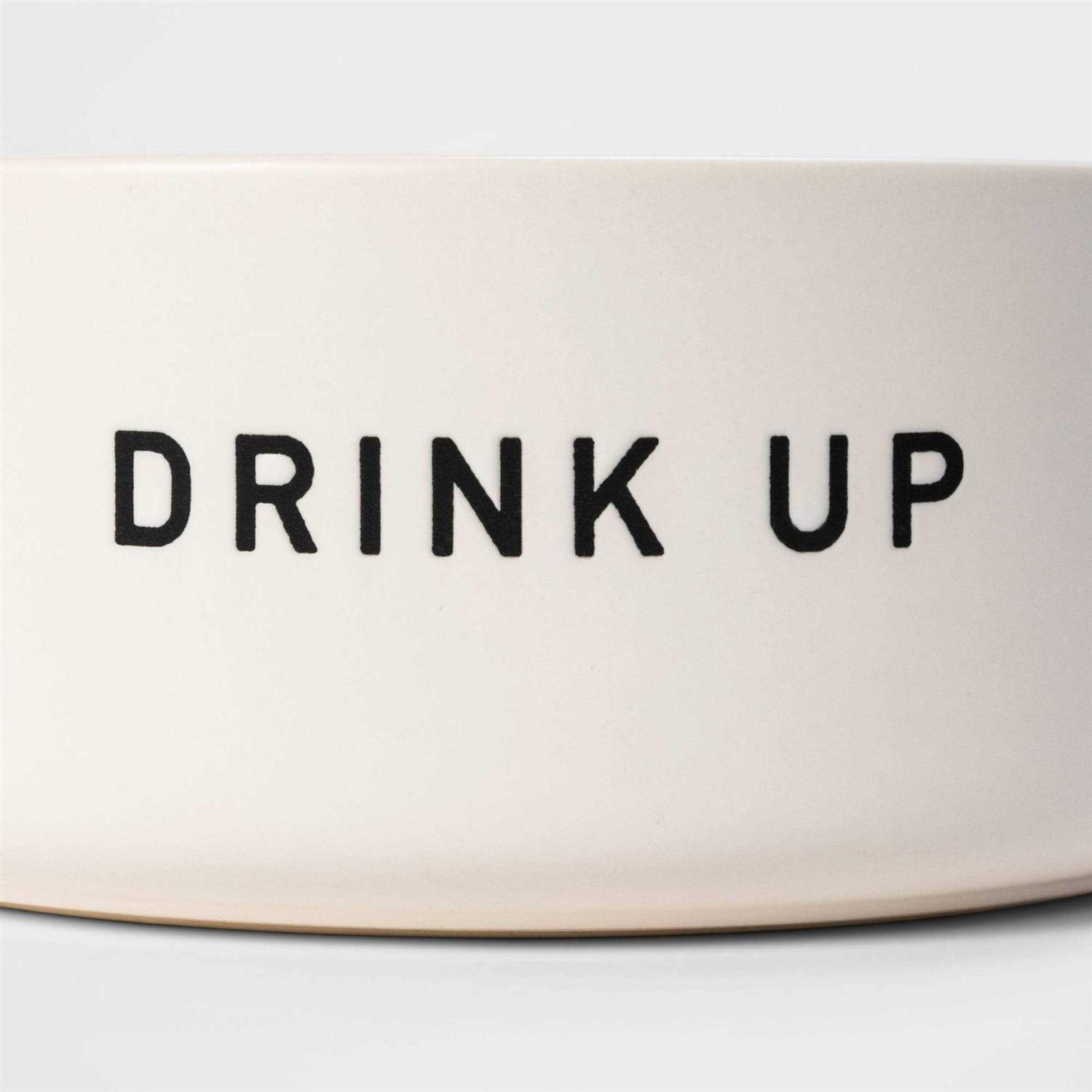 Boots & Barkley Dog Bowl with Resist Pattern