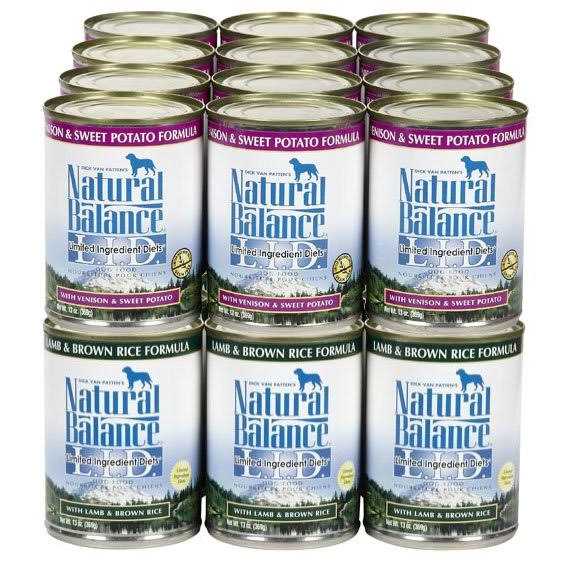 Natural Balance L.I.D. Lamb & Brown Rice Formula Dog Food