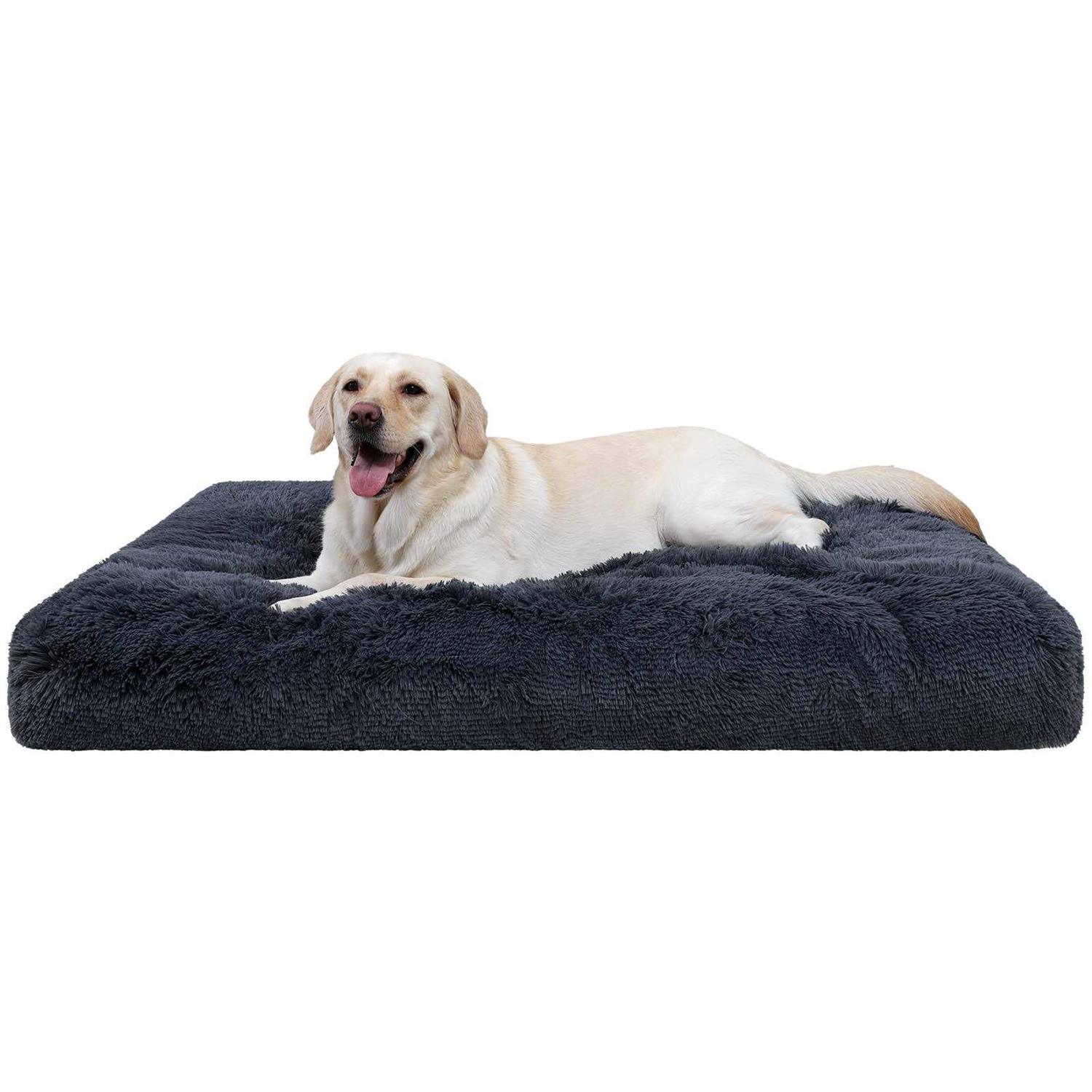 CHAMPETS Washable Dog Bed for Crate Large Dog Bed Washable for Small,Medium,Large,Extra Large,Waterproof Dog Beds for Large Dogs