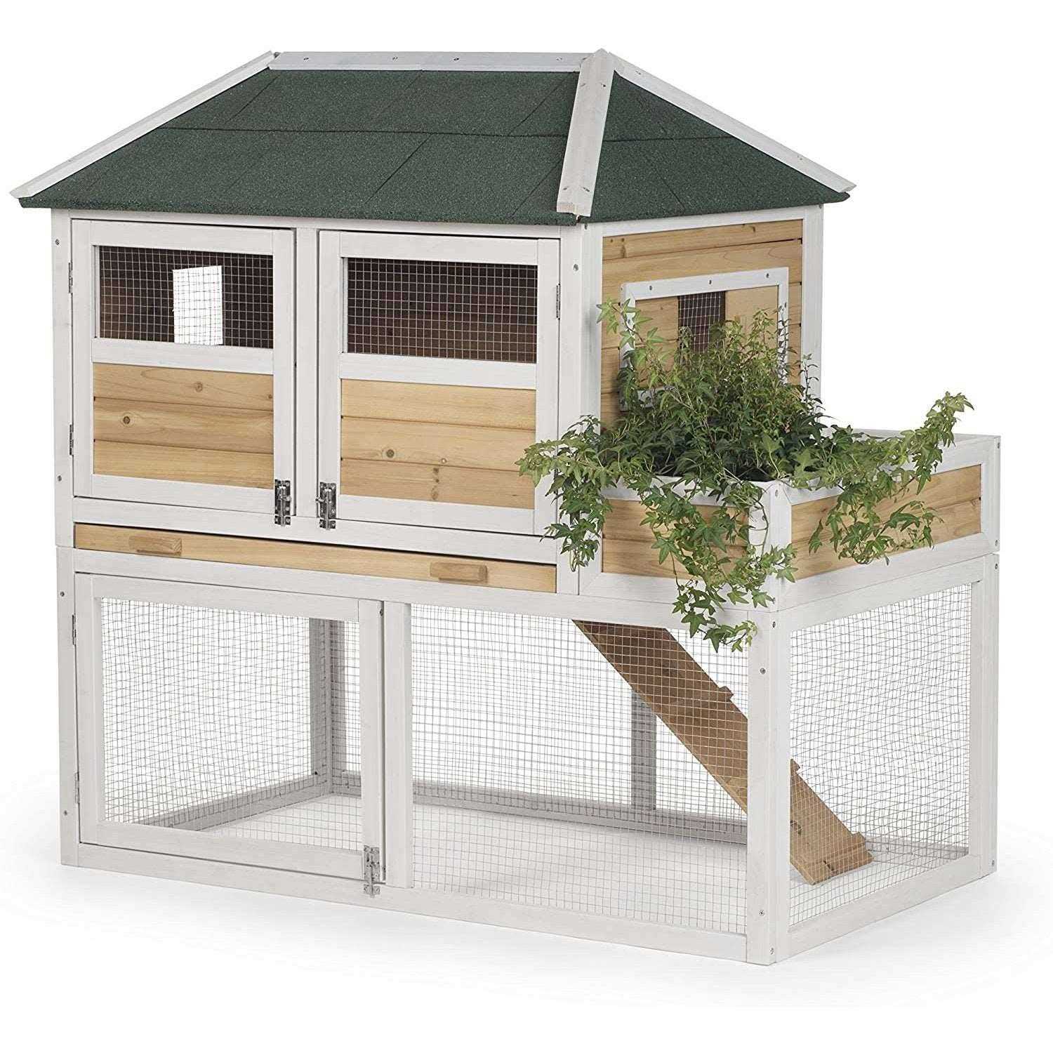Prevue Pet Products Chicken Coop with Herb Planter