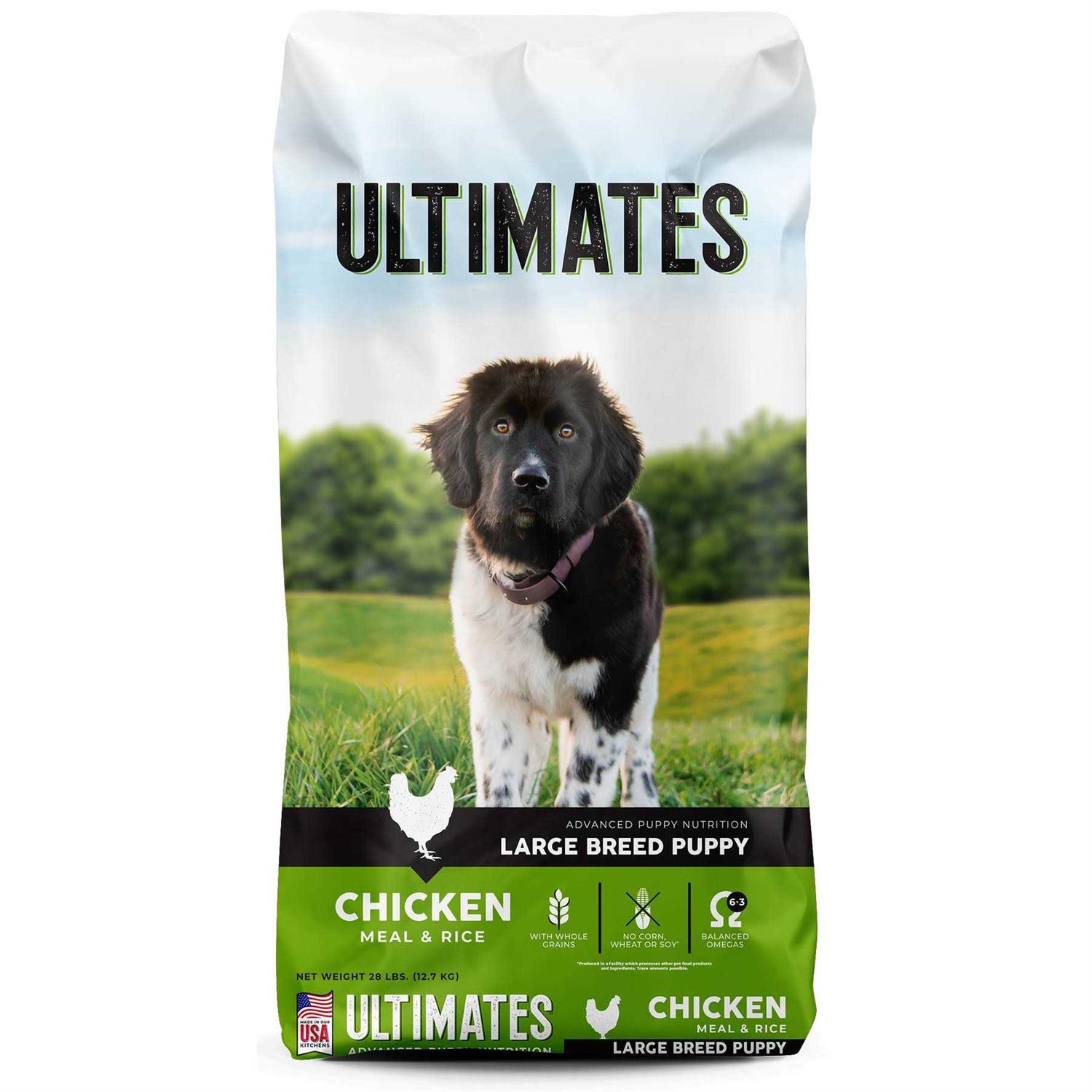 Ultimates Large Breed Puppy Chicken Meal & Rice Dog Food