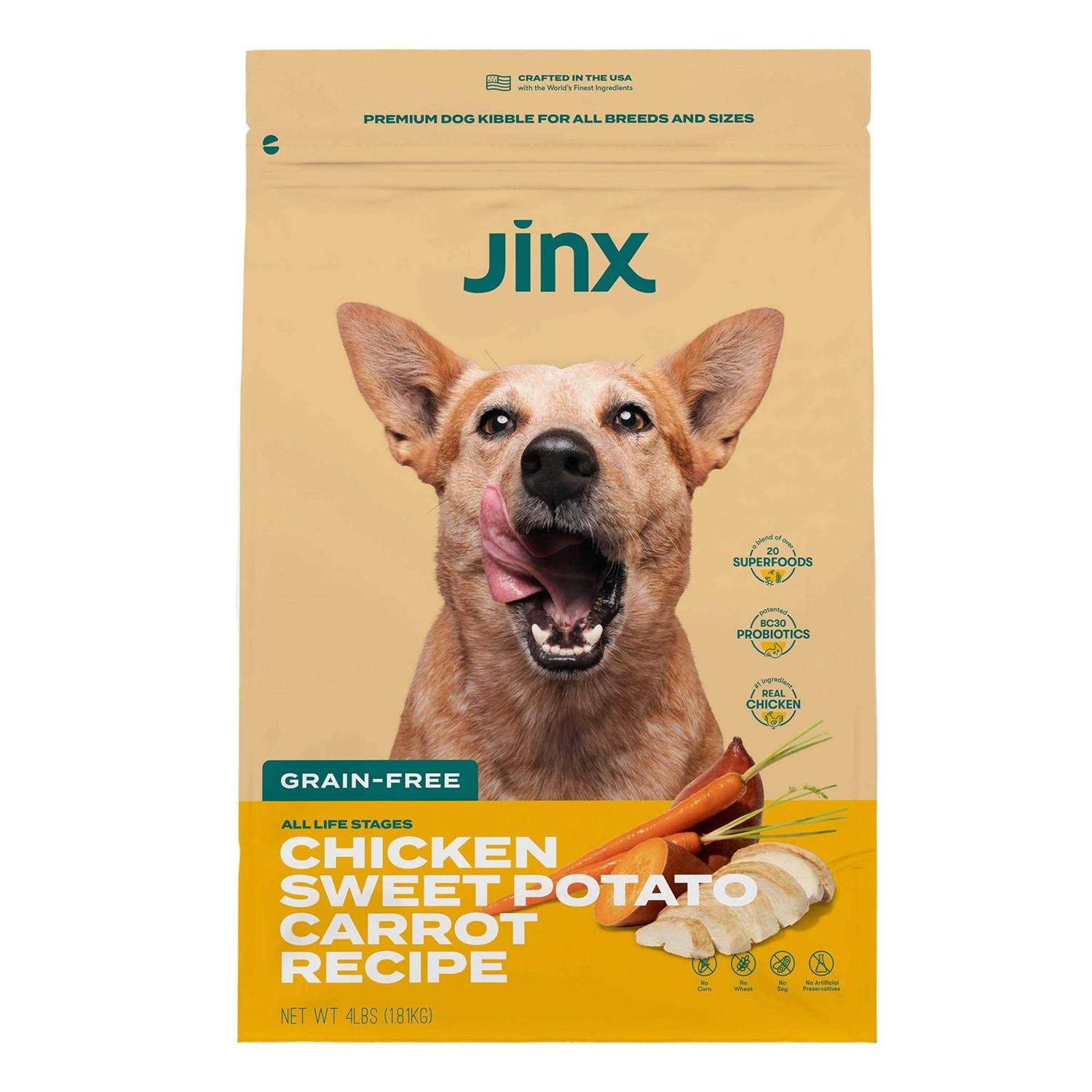 Jinx Chicken Sweet Potato & Carrot Dry Dog Food