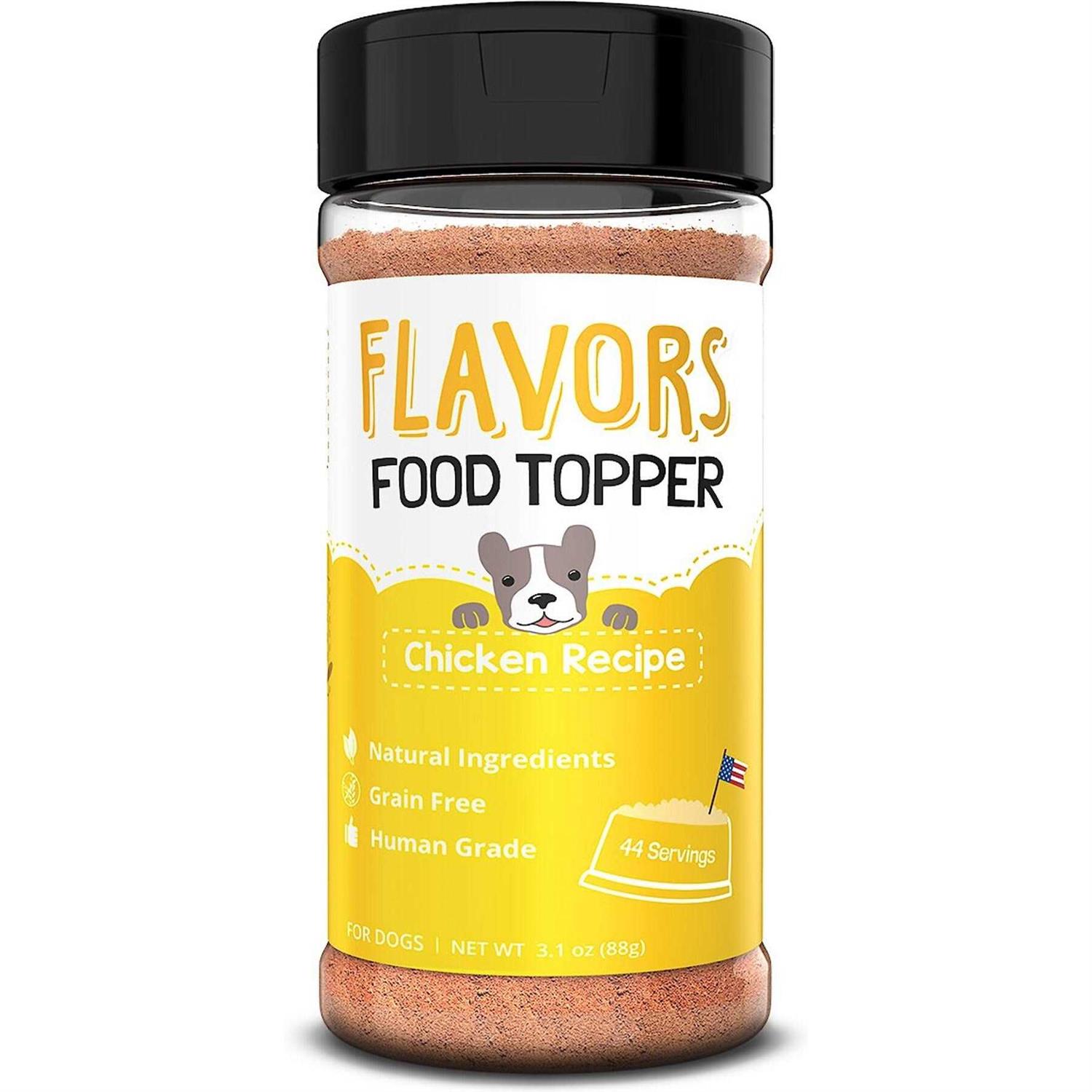 Flavors Food Topper Chicken Dog Treats