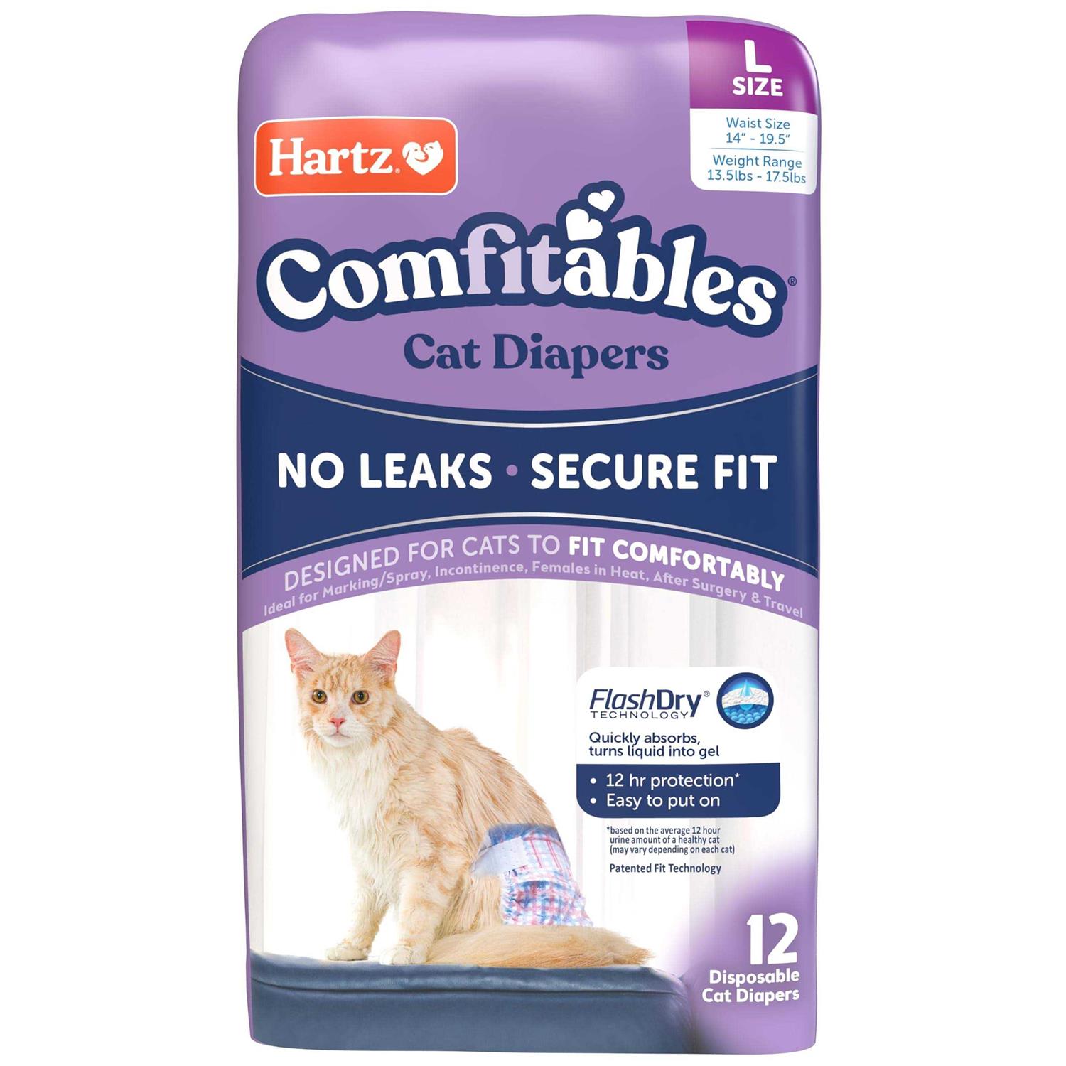 Hartz Disposable Cat Diapers