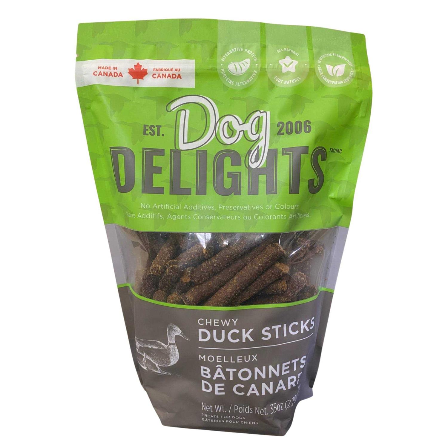 Dog Delights Chewy Duck Sticks