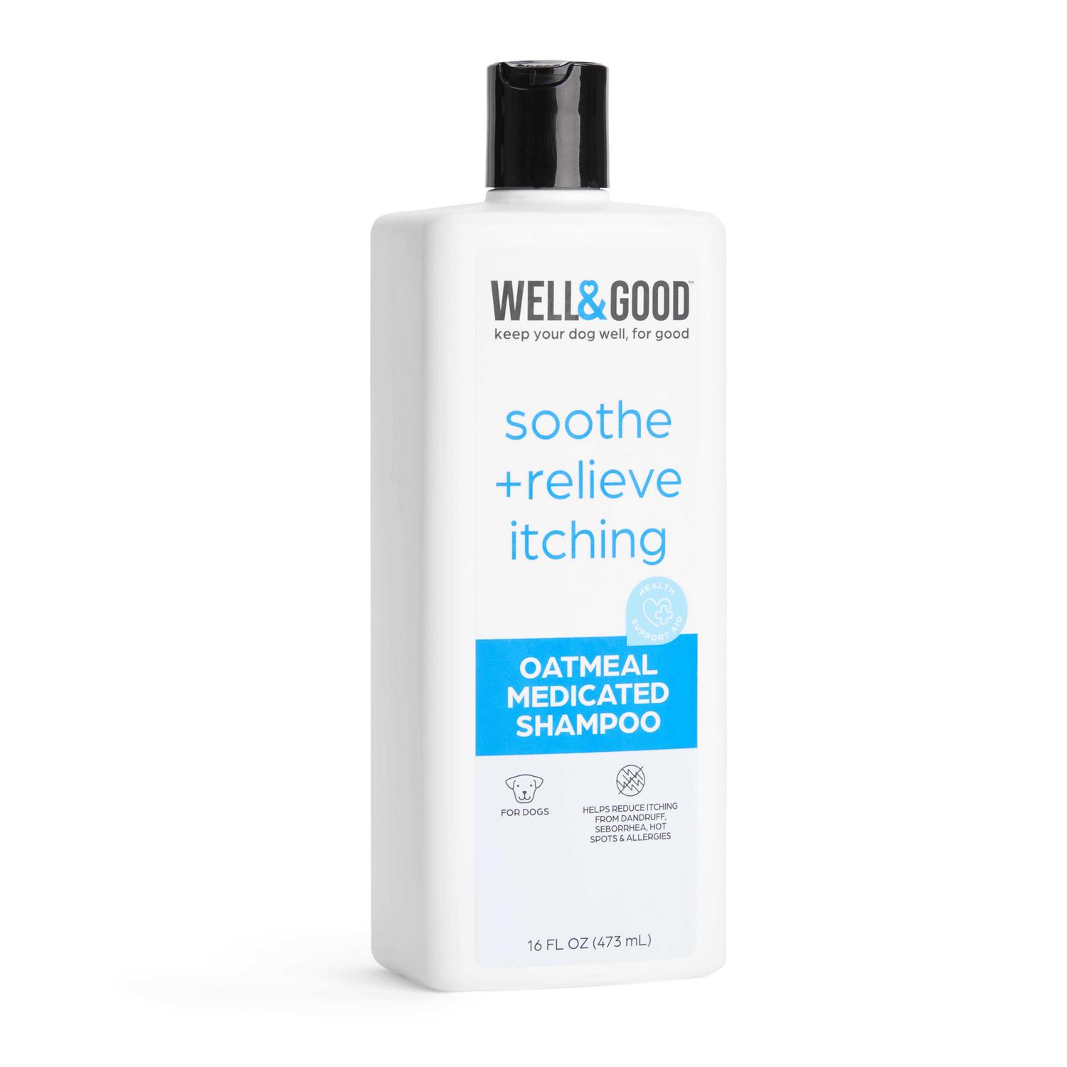 Well & Good Oatmeal Medicated Dog Shampoo