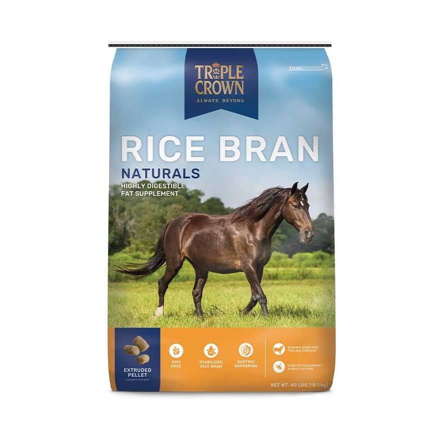 Triple Crown Naturals Rice Bran