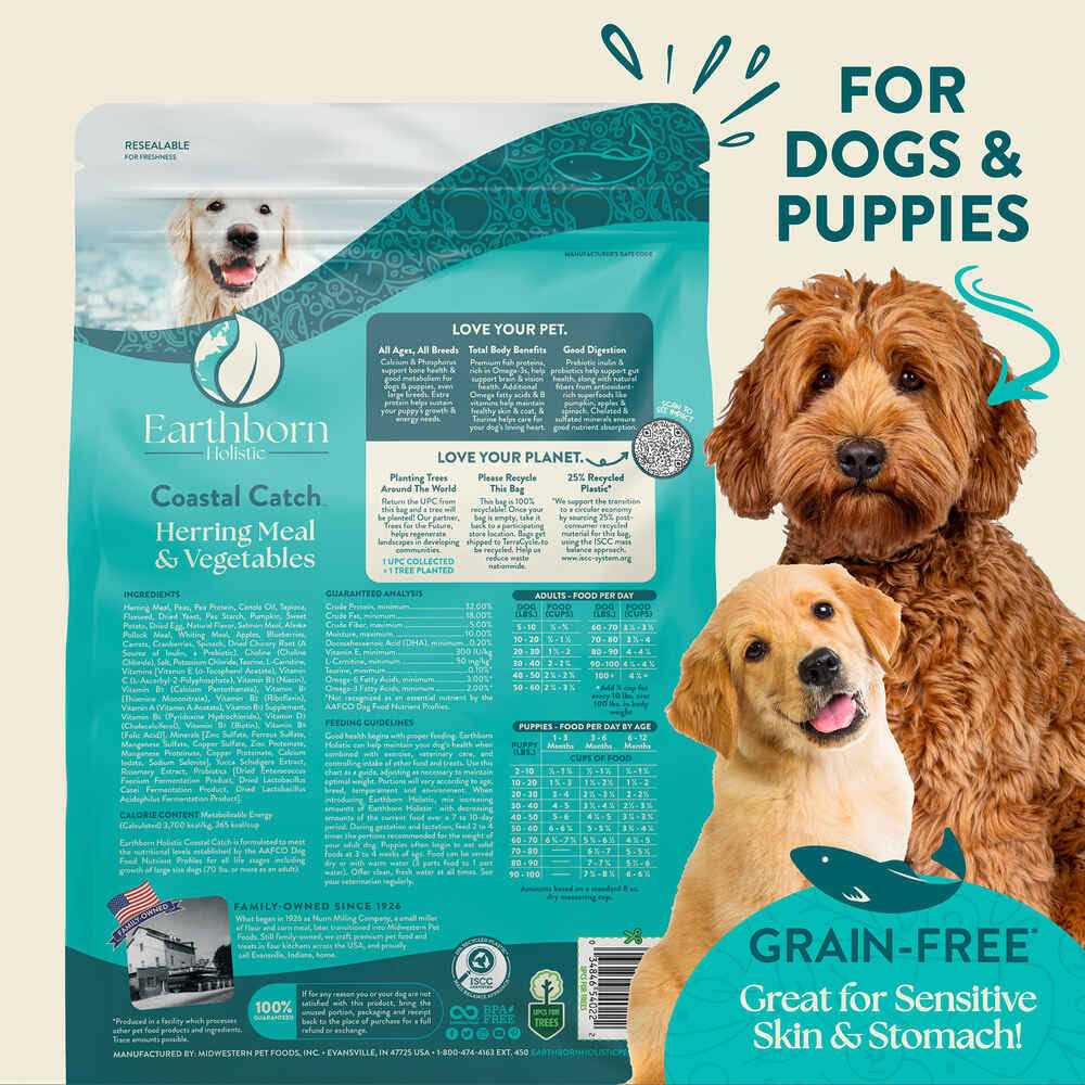 Earthborn Holistic Coastal Catch Grain Free Dry Dog Food