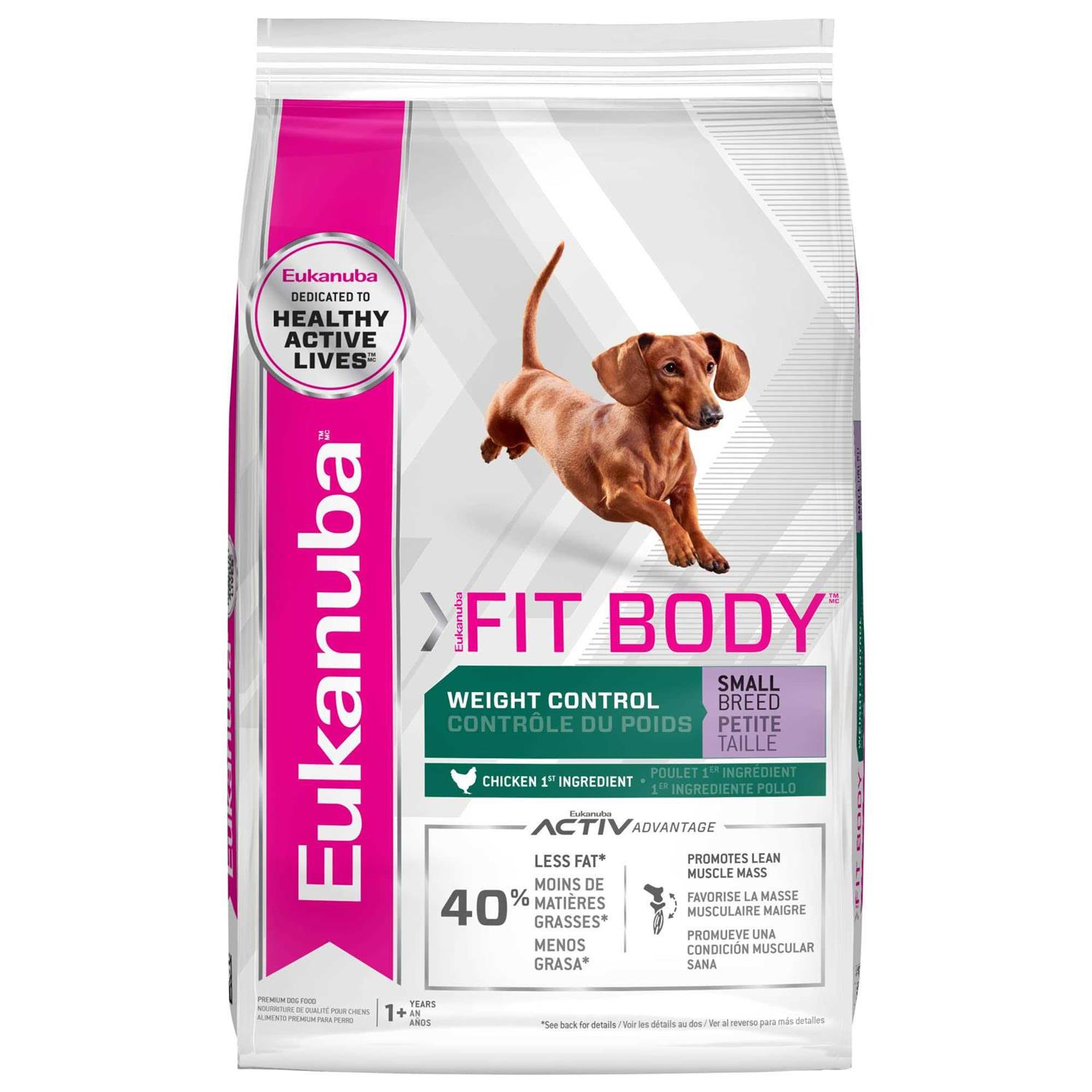 Eukanuba Fit Body Weight Control Breed Dry Dog Food