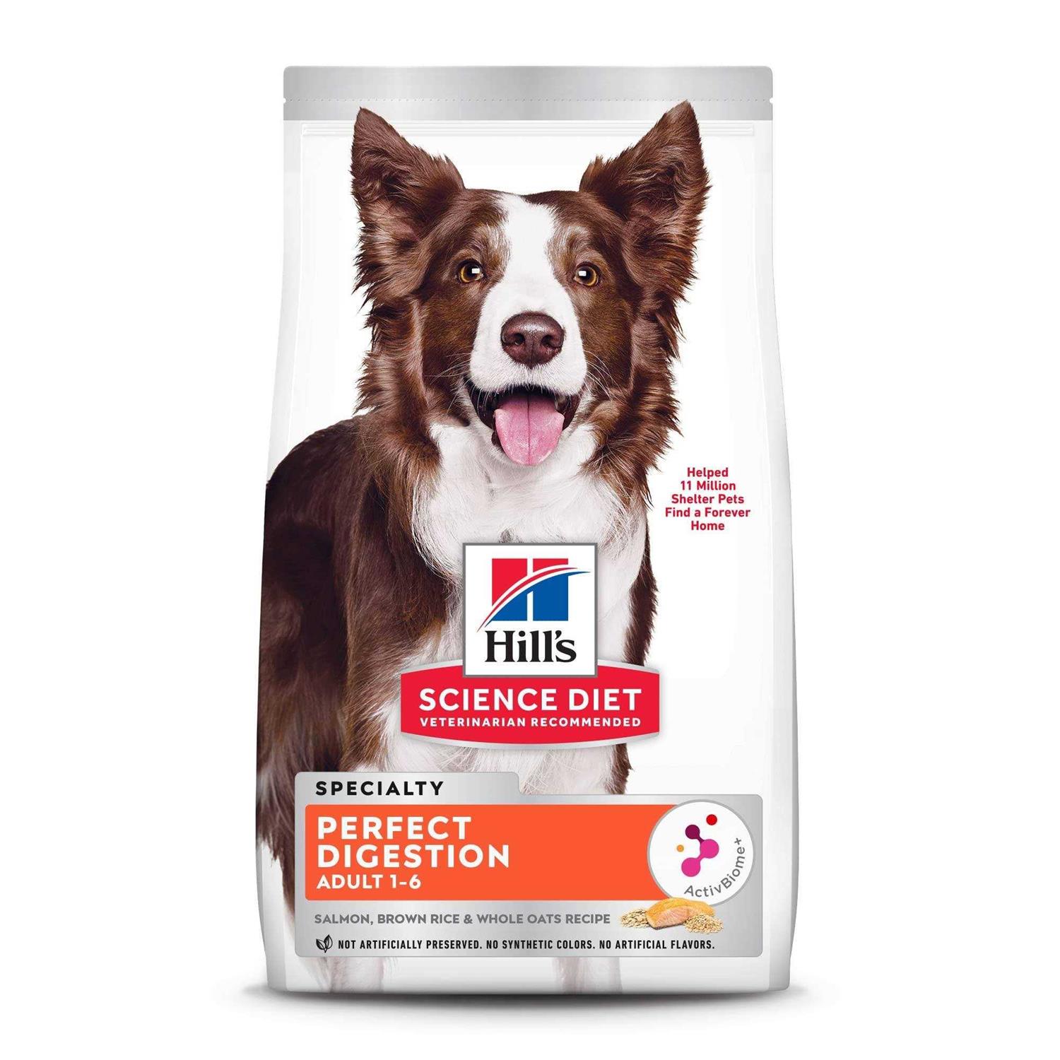 Hill’s Science Diet Adult Perfect Digestion Dog Food