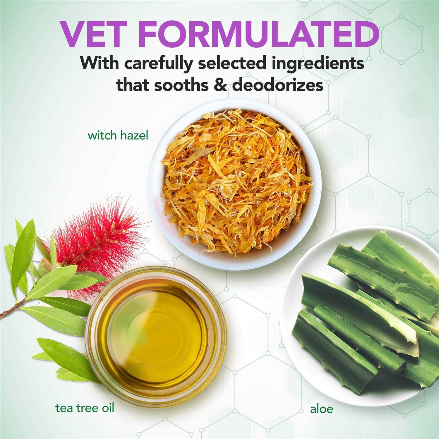 Vets Best Ear Finger Pads 50 Pads for Dogs