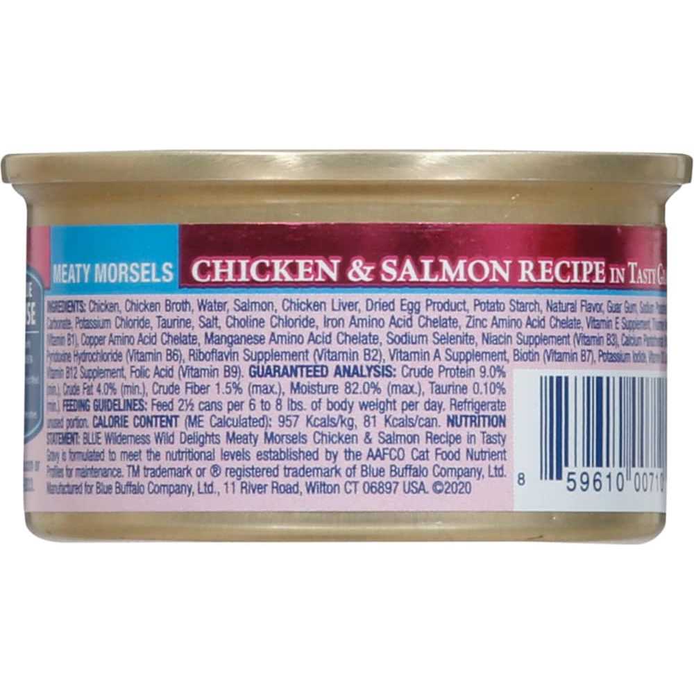 Blue Buffalo Wilderness Wild Delights Cat Food Chicken