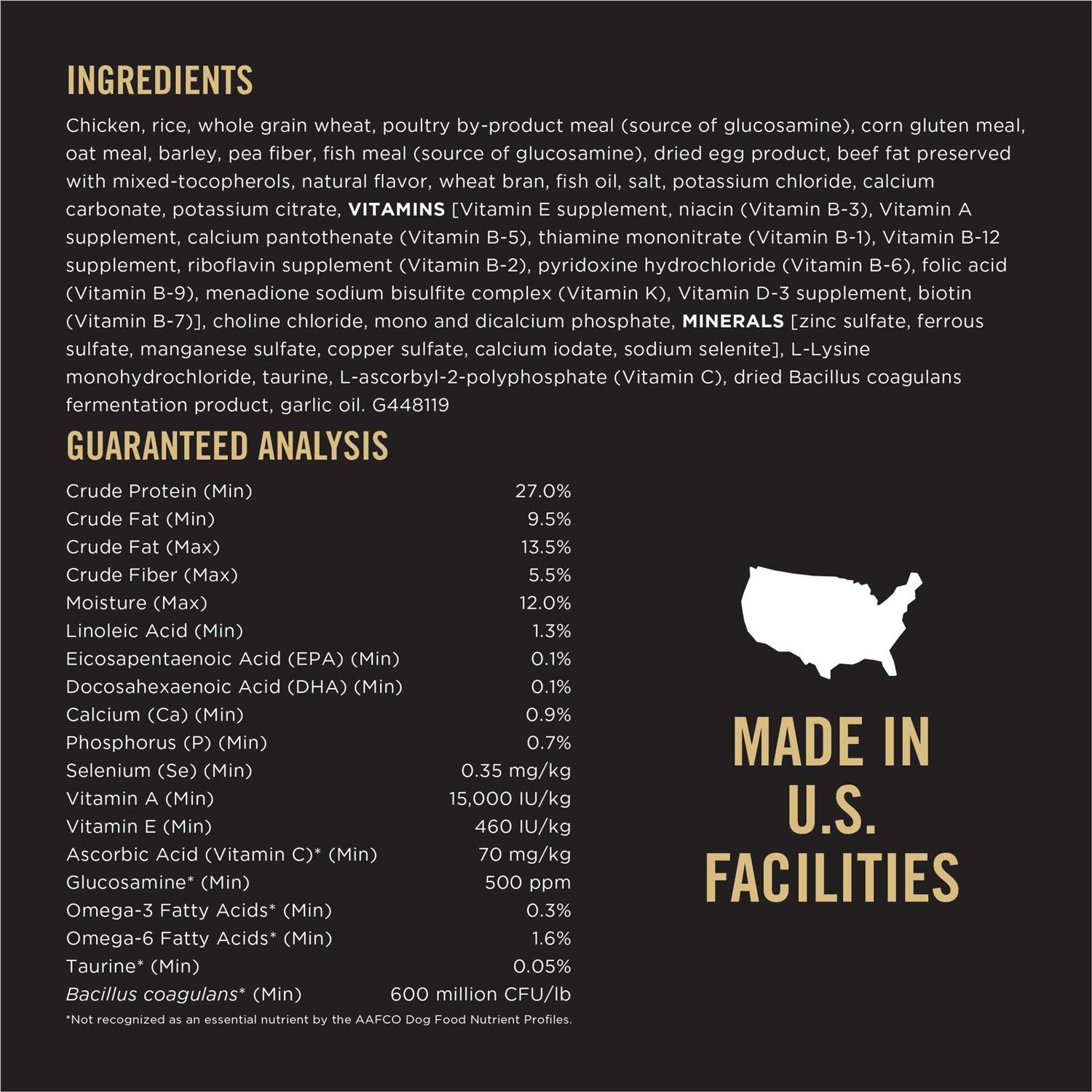 Purina Pro Plan Adult Large Breed Weight Management Formula Dry Dog Food