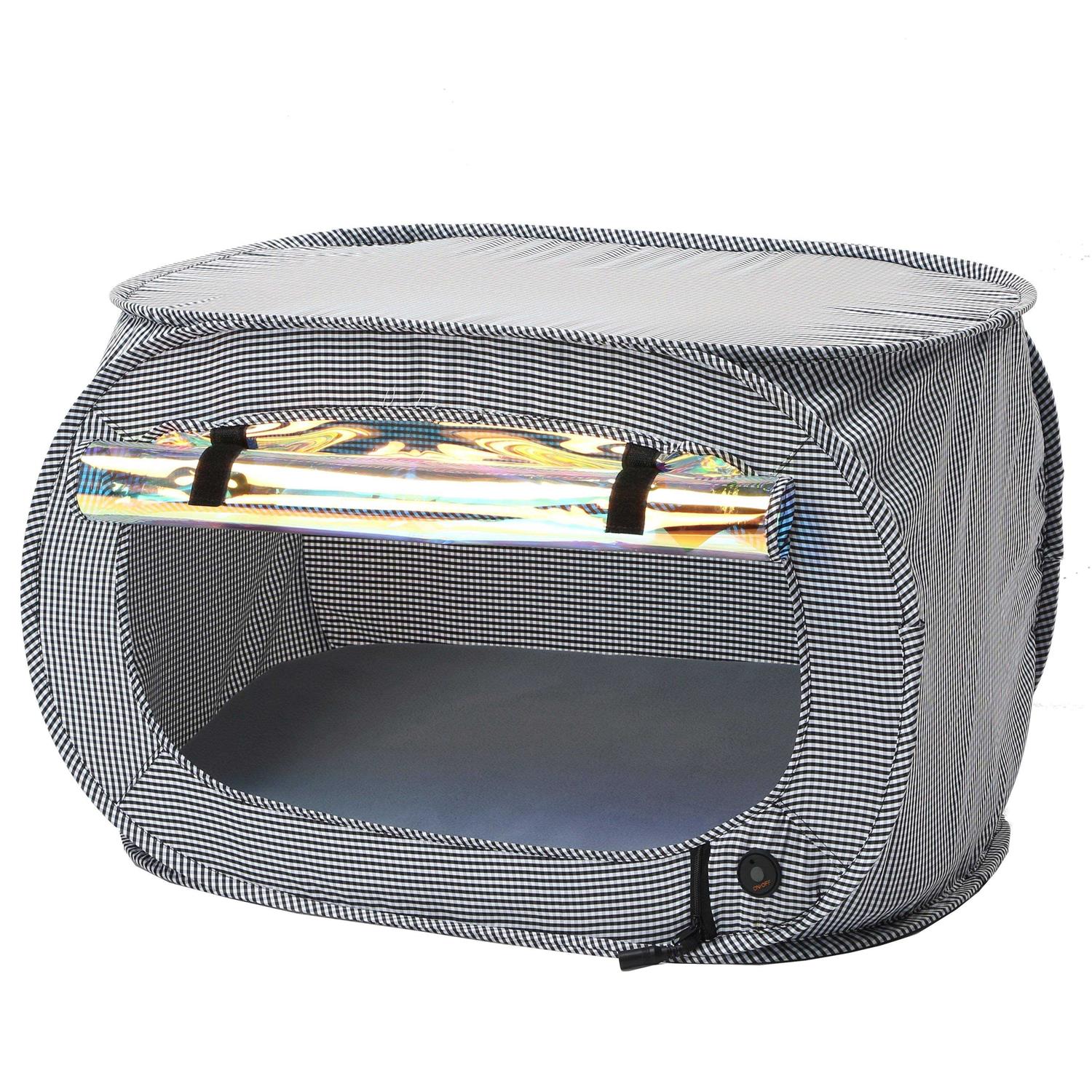 Pet Life Enterlude Electronic Heating Lightweight & Collapsible Pet Tent