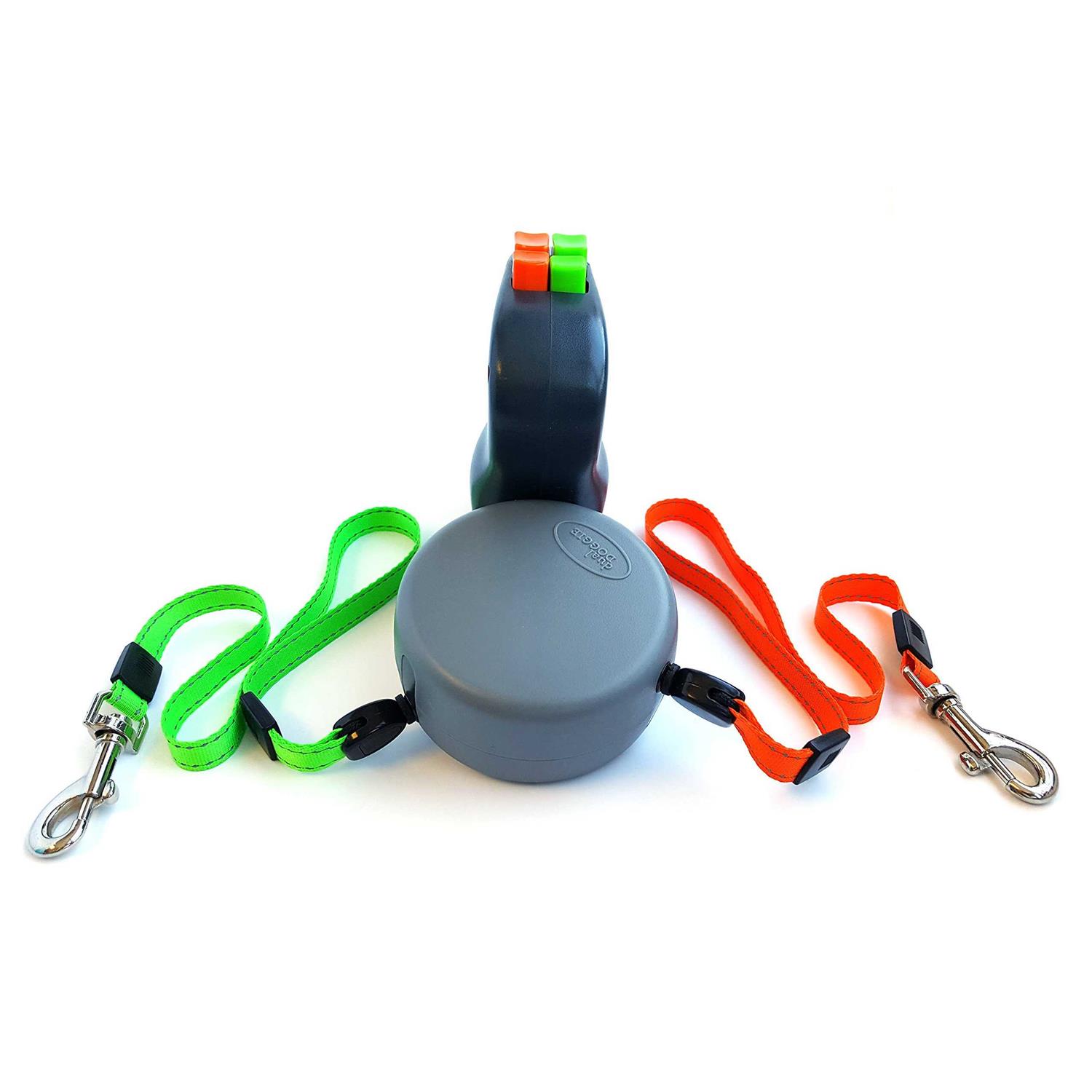 Wigzi Dual Doggie Retractable Leash